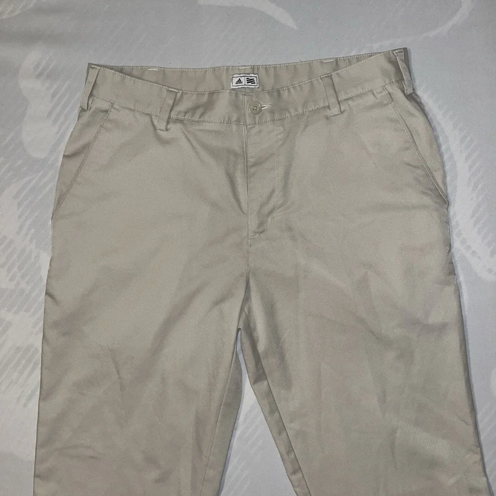 Adidas Khaki Tan Men's Performance Golf Pants 32x30 RN 88387